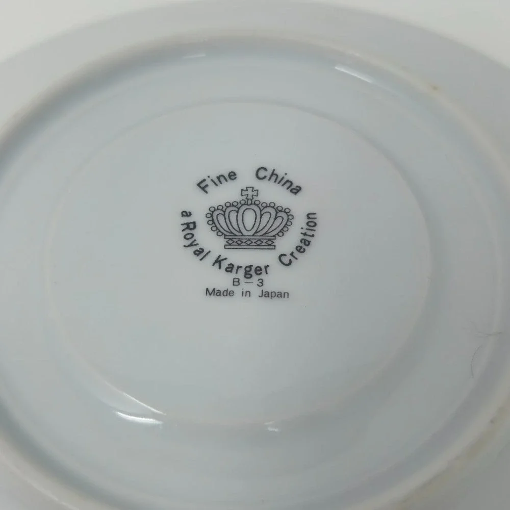 Vintage Royal Karger Fine China 6 1/4